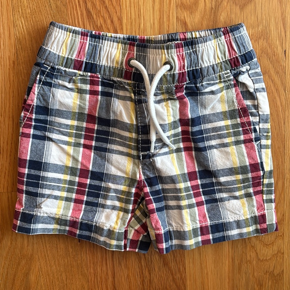 12-18M Gap Madras Shorts